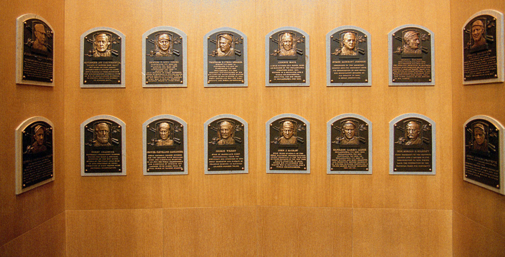 Hall Of Fame Plaques Cooperstown Ftr Getty